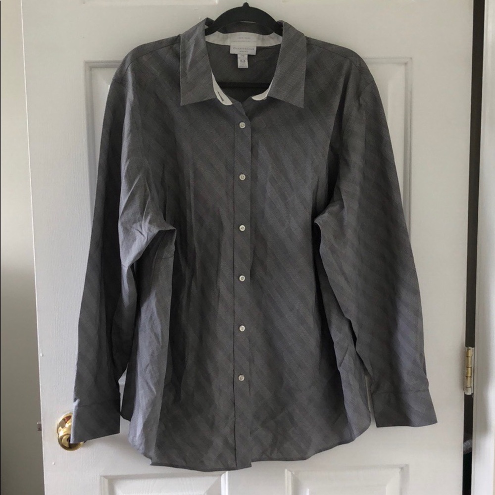 Grey Button Down - image 5